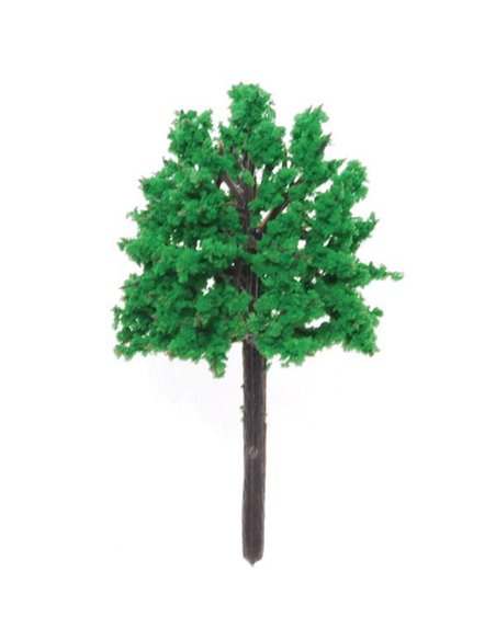 Δένδρο πλαστικά μακέτας 1:60. 14x7εκ.