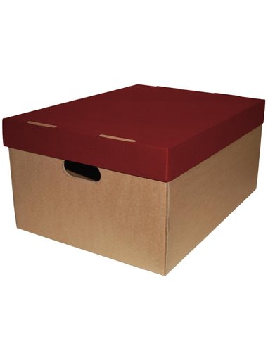 Next κουτί classic μπορντώ καπάκι Α3 Υ21x32x44εκ.