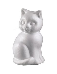 Γάτα πολυστιρένης-φελιζόλ 13x8εκ.