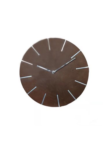 Ρολόι τοίχου minima από ξύλο Ø30εκ