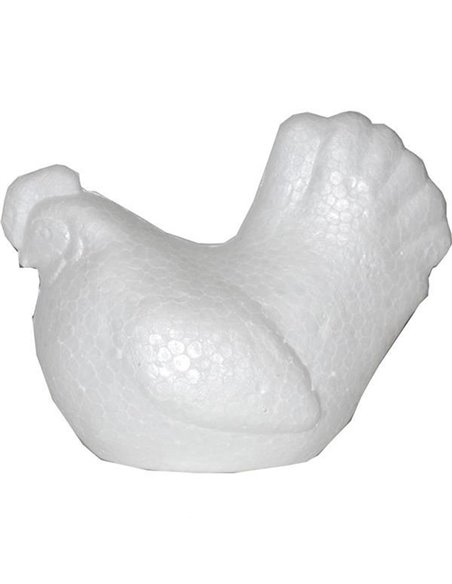 Κότα πολυστιρένης 13,5x8x10.5εκ.