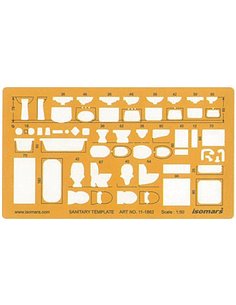 Isomars ταμπλέτα ειδών υγιεινής 1:50