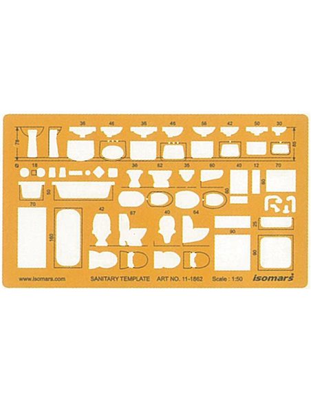 Isomars ταμπλέτα ειδών υγιεινής 1:50