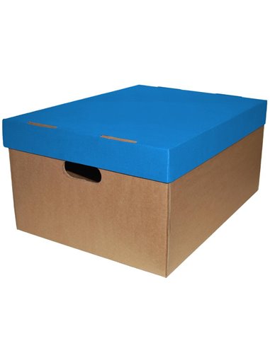 Next κουτί classic γαλάζιο καπάκι Α3 Υ21x32x44εκ.