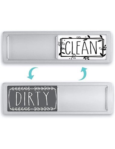 Επιγραφή clean/dirty για το πλυντήριο πιάτων 17,8x0,6xY5εκ.
