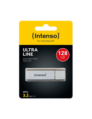 Intenso Ultra Line 128GB USB Stick 3.2 Silver