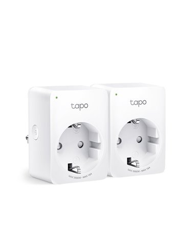 TP-Link Tapo P110(2-PACK) Mini Smart Wi-Fi Socket, Energy Monitoring, Μετρητής κατανάλωσης