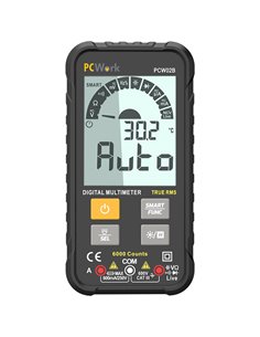 PCWork PCW02B True RMS Smart Digital Pocket Multimeter