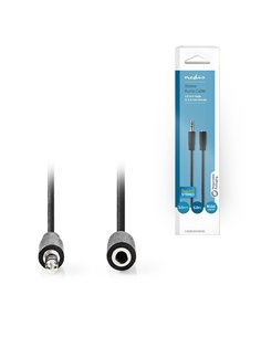 NEDIS CAGB22050BK50 Stereo Audio Cable 3.5 mm Male - 3.5 mm Female 5.0m Black