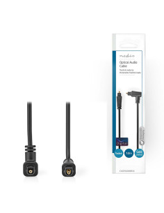 NEDIS CAGP25200BK10 OPTICAL AUDIO ROTATABLE CABLE TOSLINK MALE 1.00m BLACK