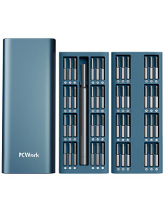 PCWork PCW08B 48in1 PRECISION SCREWDRIVER SET (30 MAGNETIC BITS)