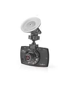 NEDIS DCAM11BK DASH CAM 1080p@30fps 12.0 MPIXEL WITH PARKING SENSOR AND MOTION DETECTION DARK GREY