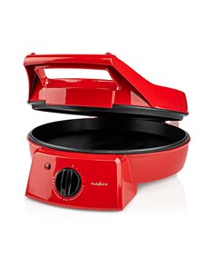 NEDIS FCPM100FRD PIZZA MAKER & GRILL 30cm 1800W