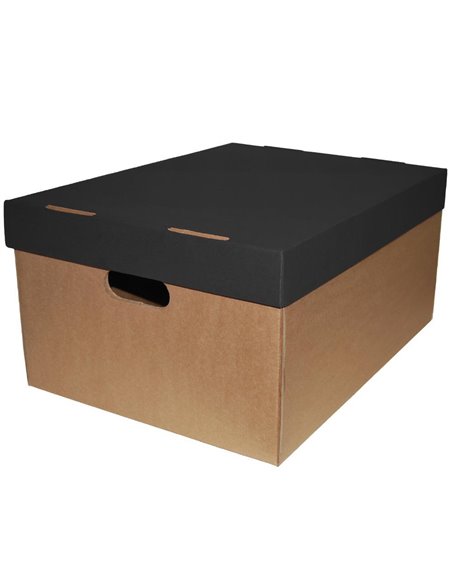 Next κουτί classic μαύρο καπάκι Α3 Υ21x32x44εκ.