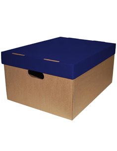Next κουτί classic μπλε καπάκι Α3 Υ21x32x44εκ.