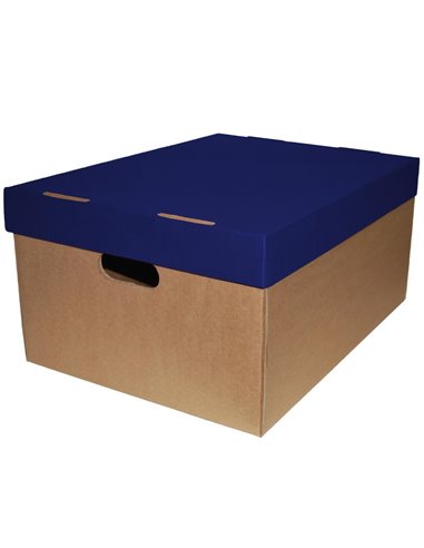 Next κουτί classic μπλε καπάκι Α3 Υ21x32x44εκ.