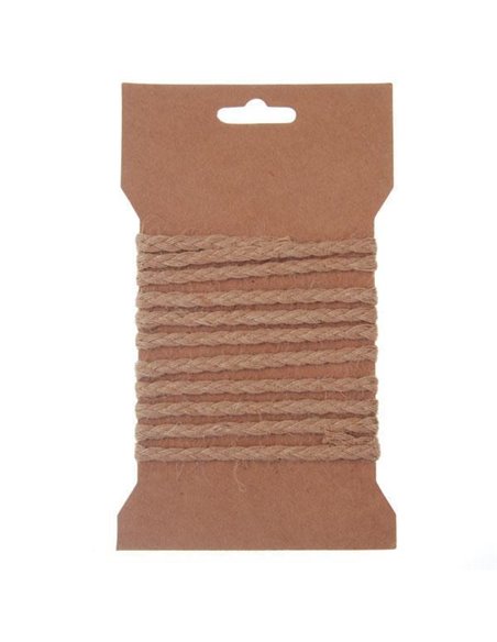 Σχοινί κάνναβης φυσικό 6χιλ. x2μ.