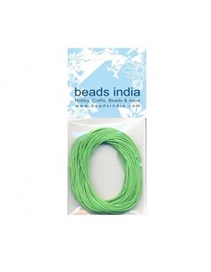 Βαμβακερό κορδόνι λαχανί 0,5mm.x5μέτρα