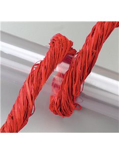 Efco σκοινί πλεξίματος καλαθιών κόκκινο 50γρ.