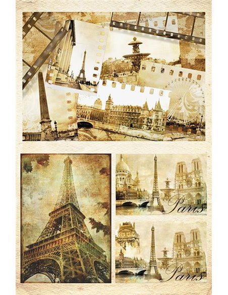 Χαρτί decoupage "Paris" 32x48εκ.