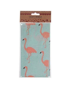 Ύφασμα χειροτεχνίας φλαμίνγκο 45εκ. x 50εκ.