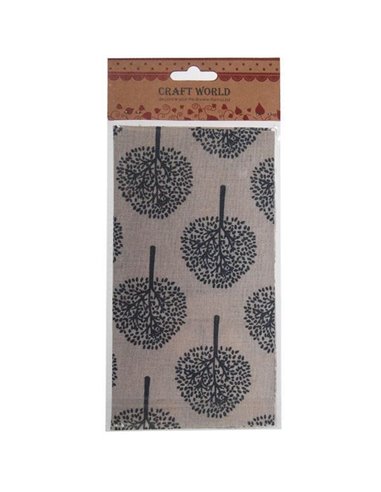 Ύφασμα χειροτεχνίας δέντρα 45εκ. x 50εκ.