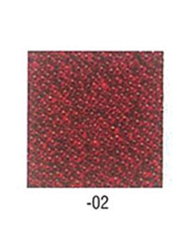 Efco glitter πλαστικές μπαλίτσες μπορντώ 50γρ.