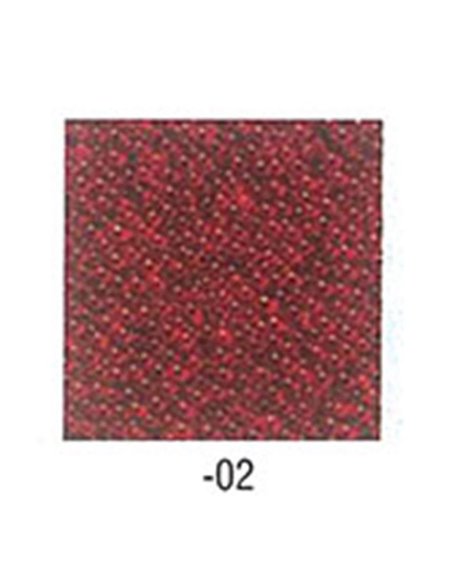 Efco glitter πλαστικές μπαλίτσες μπορντώ 50γρ.