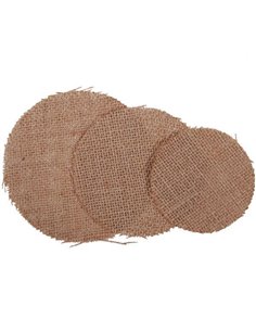 Κύκλος από λινάτσα 6τεμ.