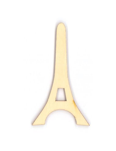 Πύργος Άιφελ ξύλινος 7x4x0,3εκ.