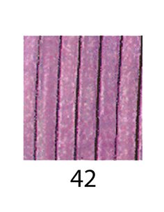 Δερμάτινο κορδόνι λιλά 1,50mm.x1m