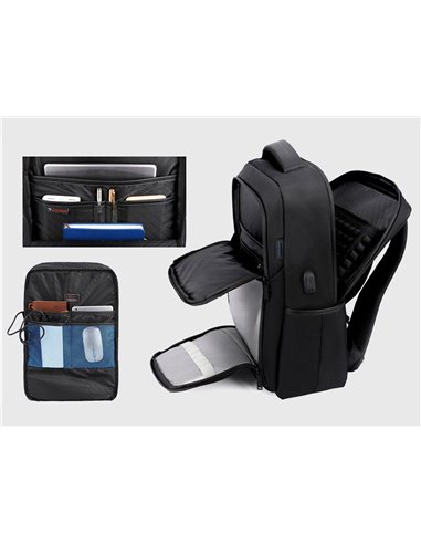 POWERTECH HDMI Switch 3x1 pigtail, 4K x 2K & 3D, 0.50m, Black