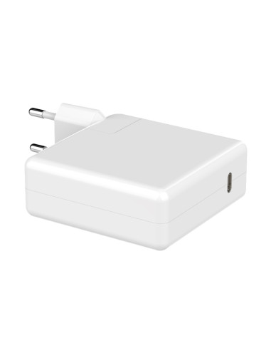 POWERTECH Φορτιστής laptop PT-704 για Apple, USB Type-C PD, 61W, λευκό