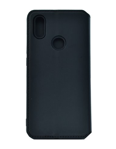 POWERTECH Θήκη Slim Leather για Xiaomi Mi A2, μαύρη