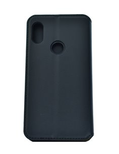 POWERTECH Θήκη Slim Leather για Xiaomi Redmi Note 6, μαύρη