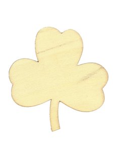 Τριφύλλι ξύλινο 8x7,8x0,3εκ.