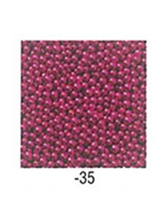 Efco glitter πλαστικές μπαλίτσες μεταλ. ροζ 50γρ.