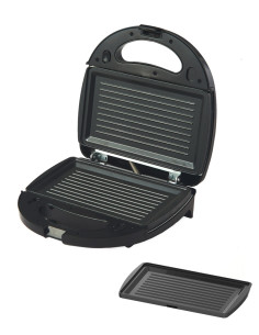 BRUNO Τοστιέρα BRN-0024, με αποσπώμενες πλάκες, αντικολλητική, 750w