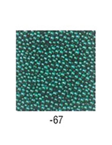 Efco glitter πλαστικές μπαλίτσες μεταλ. πράσινο 50γρ.