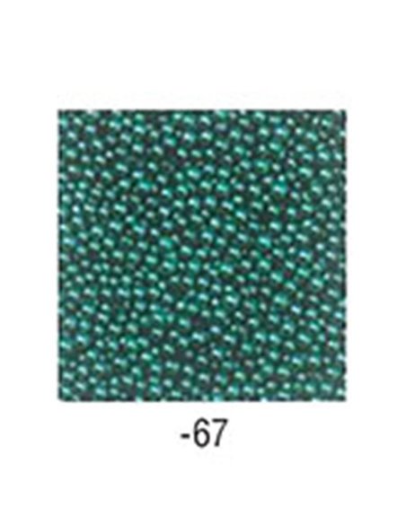 Efco glitter πλαστικές μπαλίτσες μεταλ. πράσινο 50γρ.