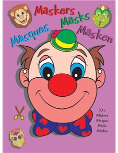 Βιβλίο για κατασκευή μασκών 2 σχέδια 33.5x23.5εκ.