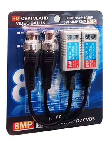 Παθητικό Video Balun ST-HD03C για κάμερες 3/4/5/8MP