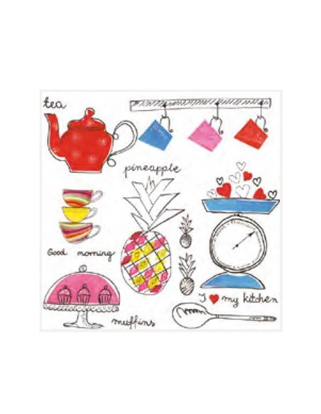 Χαρτοπετσέτες 20τεμ. "κουζινικά" 33x33εκ. (SDOG 021201)