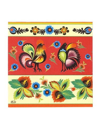 Χαρτοπετσέτες 20τεμ. "irbis family" 33x33εκ. (SLOG 043801)