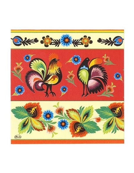 Χαρτοπετσέτες 20τεμ. "irbis family" 33x33εκ. (SLOG 043801)