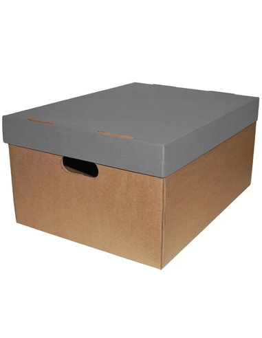 Next κουτί classic γκρι καπάκι Α3 Υ21x32x44εκ.