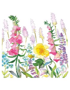 Χαρτοπετσέτες 20τεμ. 33x33εκ "Άνθη" (SDOG 022001)