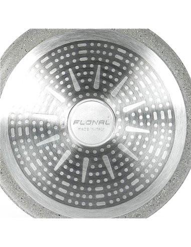 FLONAL Τηγάνι αντικολλητικό Dura induction DUIT12830, βαθύ, 28cm