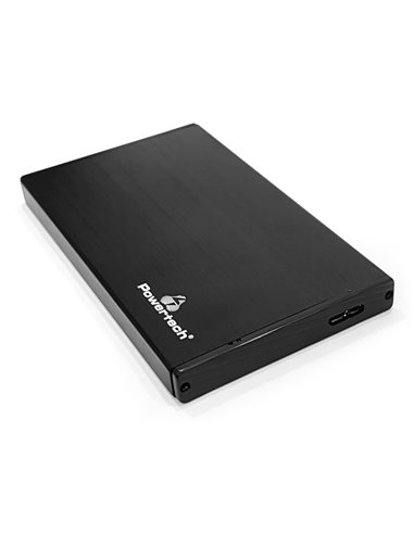 POWERTECH εξωτερική θήκη PT-867 για HDD 2.5", USB 3.0, έως 2ΤΒ, μαύρη