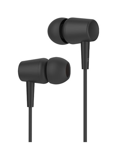 CELEBRAT earphones G13 με μικρόφωνο, 10mm, 3.5mm, 1.2m, μαύρο